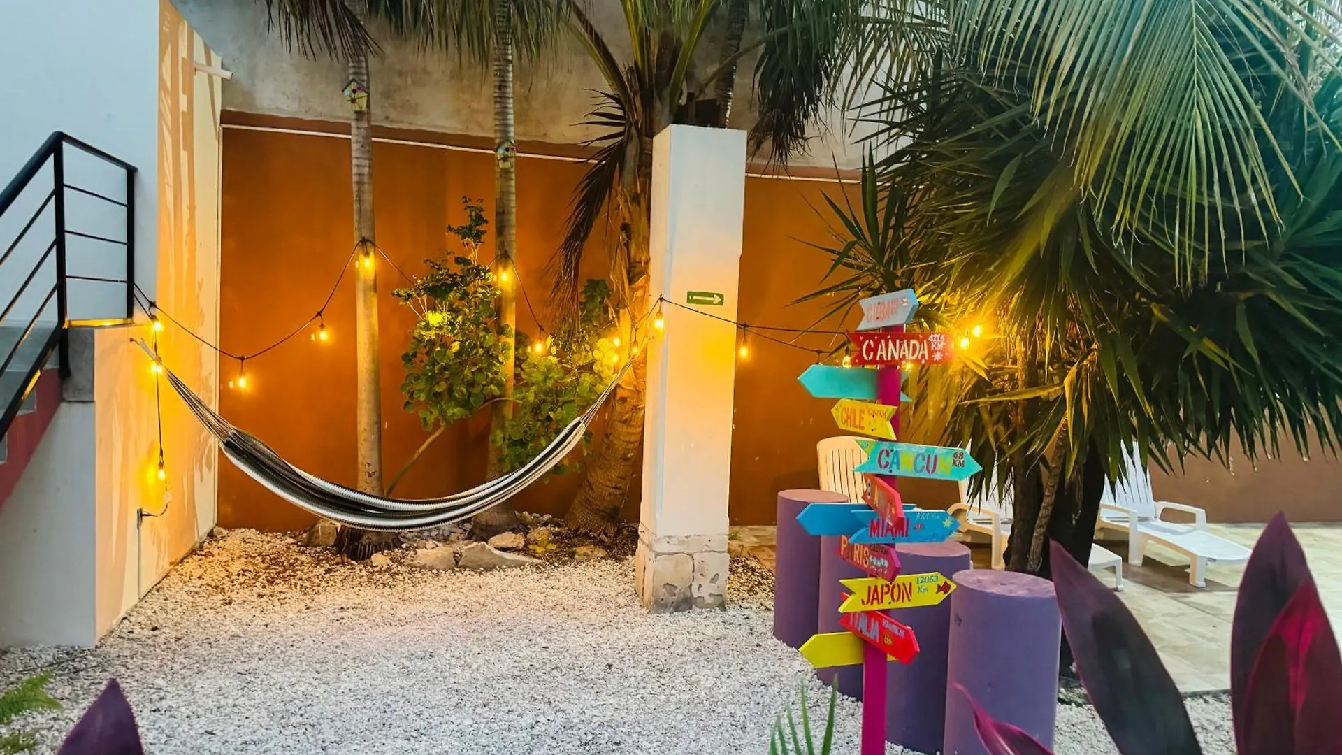 مبيت وإفطار بلايا ديل كارمن Butterfly House 0*,